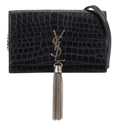 Kate Tassel Wallet On Chain, front view